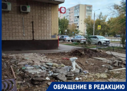 После сноса павильона на Горького, 192 осталась разруха: жители просят привести территорию в порядок