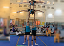 Волгодонские акробаты отправились на первенство России в Воронеж 