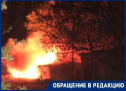 «А не целенаправленно ли это?»: волгодонцы жалуются на частые пожары в сараях в «старом» городе