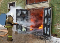 Малярный цех сгорел в Волгодонске