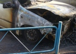 В Волгодонске сгорел очередной легковой автомобиль