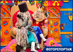 Ярко, жарко и весело Волгодонск проводил зиму: фоторепортаж с масленичных гуляний