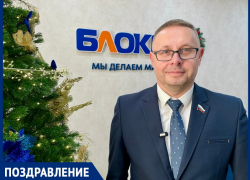 «Пусть Новый год принесет больше улыбок»: депутат городской Думы Волгодонска Алексей Плотников