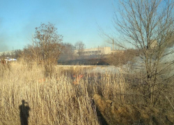 Сезон пожаров открыт: Огонь охватил ГСК-10 на Весенней 