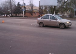 В Волгодонске в районе вокзала произошло два ДТП