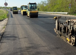 Завершается ремонт автомобильной дороги Волгодонск - Цимлянск