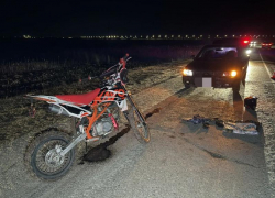 В станице Романовской подросток на питбайке пострадал при столкновении с легковушкой