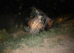 На трассе под Цимлянском перевернулся «Nissan X-Trail» - один человек погиб, двое в крайне тяжелом состоянии