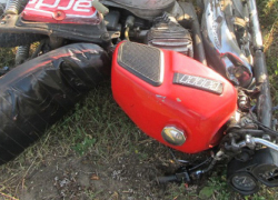 16-летний мотоциклист без прав попал в аварию в Дубовском районе