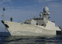 10 лет назад на берегах Невы был спущен на воду малый артиллерийский корабль «Волгодонск»