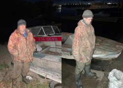 На берегу залива в Волгодонске обнаружили двоих браконьеров с лодками и сетями