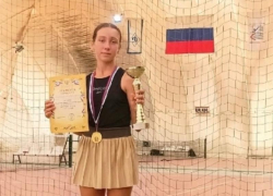 Волгодонская теннисистка Маргарита Велигодская завоевала золото в парном разряде на первенстве ЮФО 