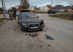 «Ауди» столкнулся с «Акцентом» в районе морга в Волгодонске