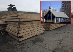 Католический костел из Волгодонска будет собран на новом месте как православная церковь