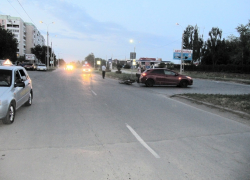 В Волгодонске, напротив БСМП, мопед «Yamaha» врезался в  «Hyundai i30»