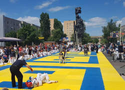 День защиты детей начался с турнира по рукопашному бою возле «Комсомольца» 