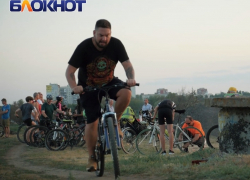 Юрец Кравец на себе испытал мощь маунтинбайка