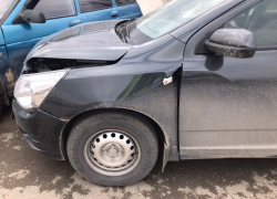 В Красном Яру ВАЗ попал под удар