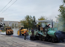 Ремонт дороги по проспекту Курчатова подошел к завершающей стадии 