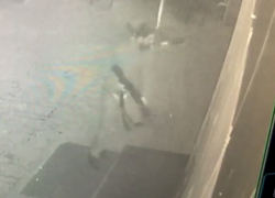 Момент стрельбы у ночного клуба «Кураж» запечатлела камера видеонаблюдения