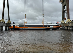 Скоростной «Метеор» для Романовской спустили на воду