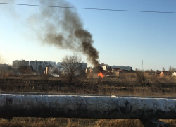 Волгодонск остался без света из-за пожара на Нагорном 