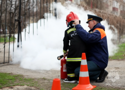 Школьники Волгодонска побывали на крутой экскурсии у спасателей 