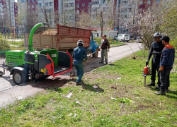 В Волгодонске управляющая компания «Уют» проводит большую уборку в своих микрорайонах