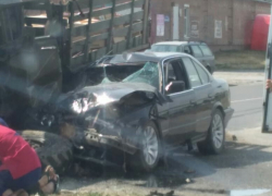 «БВМ» смяло от удара с «ЗИЛ» на Малой Морской