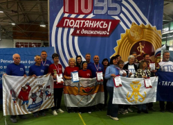 Серебро регионального фестиваля ГТО завоевала команда пенсионеров из Волгодонска 