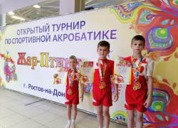 Спортсмены из Волгодонска блестяще выступили на открытых соревнованиях по акробатике в Ростове-на-Дону 