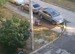 Странный волгодонец рыл землю на Степной