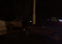 ВАЗ-2114 влетел в столб на Морской в районе вокзала