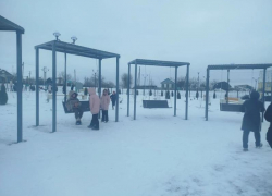 Опоздали на 2 месяца, но закончить смогли: благоустройство святого Бакреневского источника в станице Камышевской подошло к концу