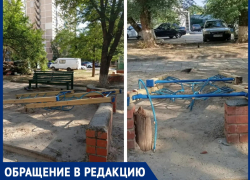 «Весной лестница рухнула и до сих пор лежит»: детям негде играть во дворе