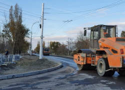 Дорожные работы по улице 1-я Бетонная в Волгодонске завершены на 95%