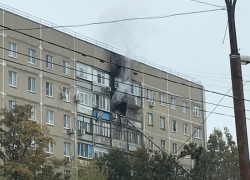 Квартира загорелась в доме на улице 30 лет Победы 