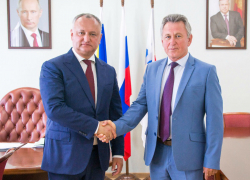 Президент Молдовы Игорь Додон побывал в администрации Волгодонска