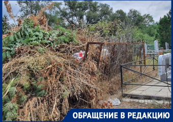«Из могил устроили свалки»: волгодончанка в шоке от состояния кладбища №1