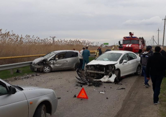 В ДТП возле станицы Романовская пострадал водитель «Мицубиси» 