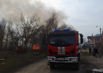 Пожарные тушат крупный ландшафтный пожар между новым городом и «Атоммашем» 