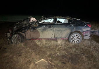 «Лексус» всмятку, водитель в больнице: под Волгодонском произошло серьезное ДТП