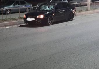 Переходила на красный: женщину сбил автомобиль на проспекте Строителей 