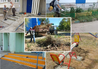 УК «Уют» готовит дома к осени: работа продолжается каждый день