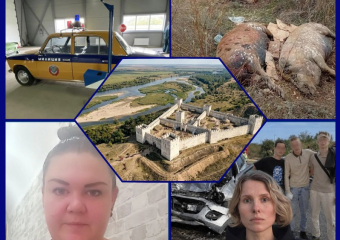 Руины крепости Хазарского каганата, волгодонский энтузиаст спасающий советские автомобили и туши мертвых свиней выброшенные под Волгодонском: главные новости недели