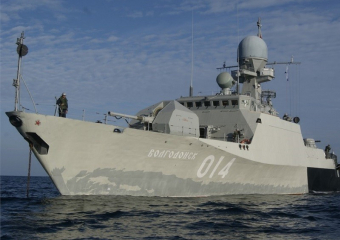 12 лет назад артиллерийский корабль «Волгодонск» вошел в состав ВМФ России