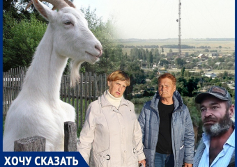 Десятки «коз-террористов» бывшего ветврача выедают подчистую Красный Яр
