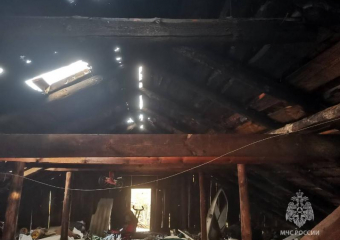 Ремонт обернулся пожаром: неаккуратный мастер из Мартыновского района подпалил крышу собственного дома