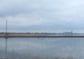 В Волгодонске спасли провалившегося под лед 60-летнего рыбака