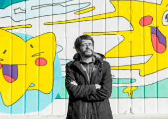 Умер автор самого большого граффити в Волгодонске Сергей Кириченко